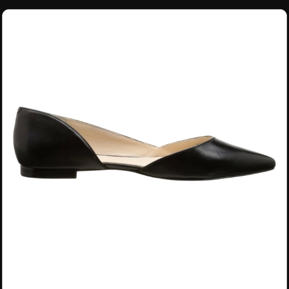 Marc Fisher LTD Sunny D'Orsay Pointed Toe Leather Flats Size 5 - Picture 6 of 15